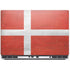 Denmark Flag Distressed Dell Precision Skin